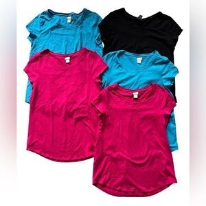 Chicos Women's Casual Tops - Black, Blue, Pink size 1